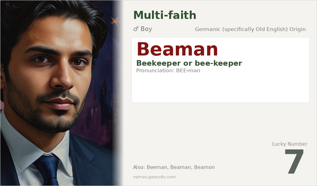 Beaman Name Meaning and Details