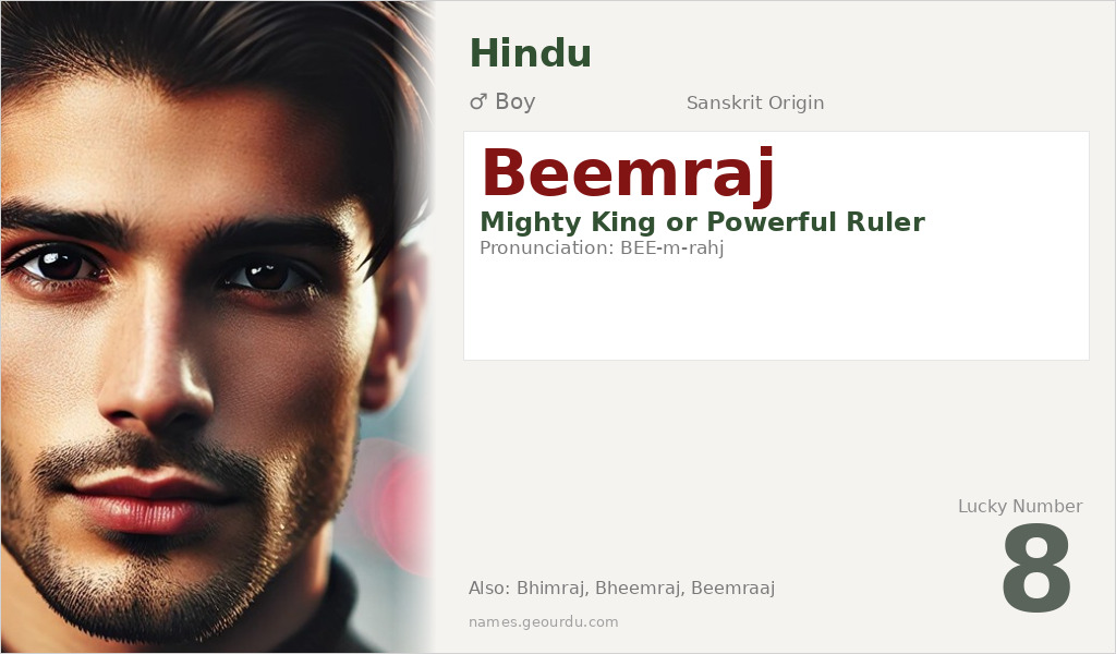 Beemraj Name Meaning and Details