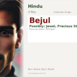 Bejul Name Meaning and Details