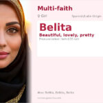 Belita Name Meaning and Details