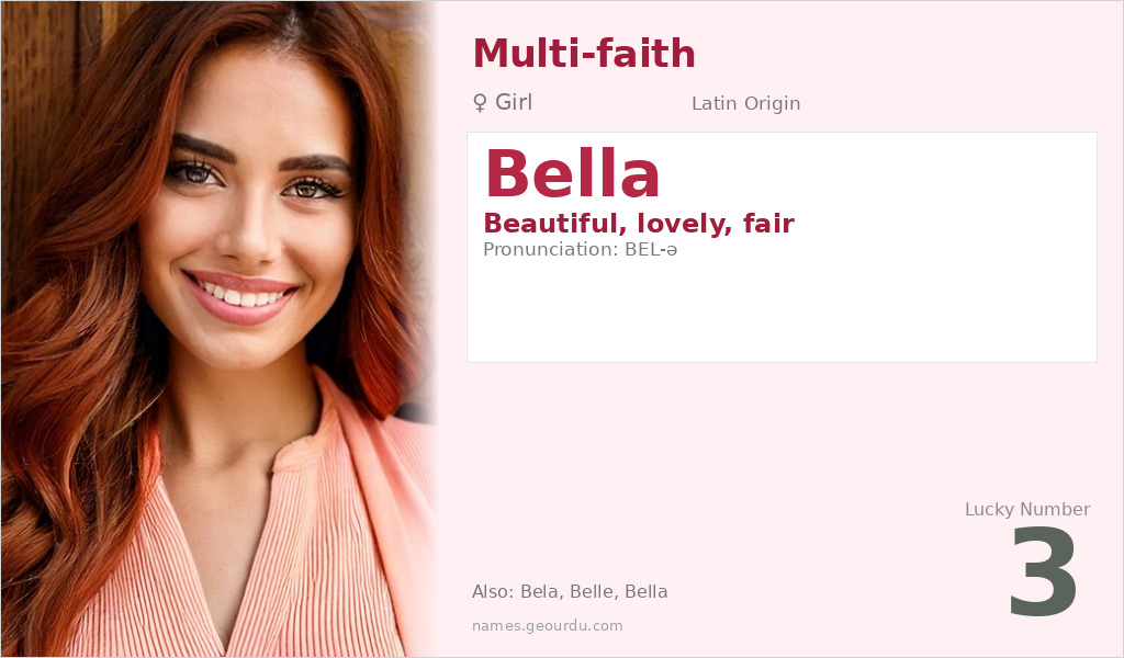 Bella Name Meaning and Details