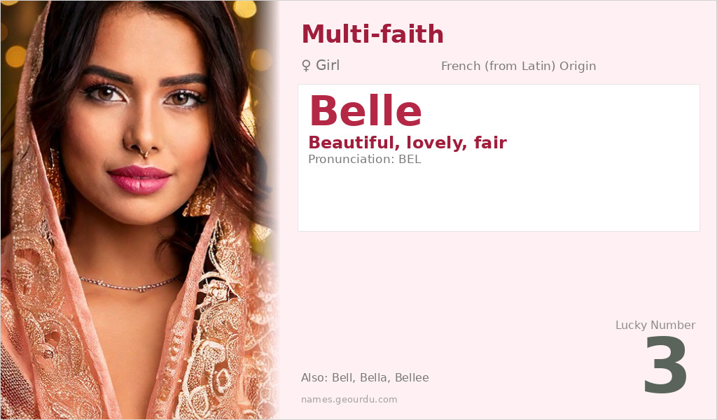 Belle Name Meaning and Details