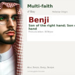 Benji Name Meaning and Details