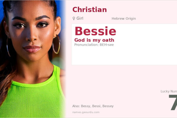Bessie Name Meaning — Hebrew Origin, Girl Name & Details (2025)