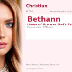Bethann Name Meaning and Details