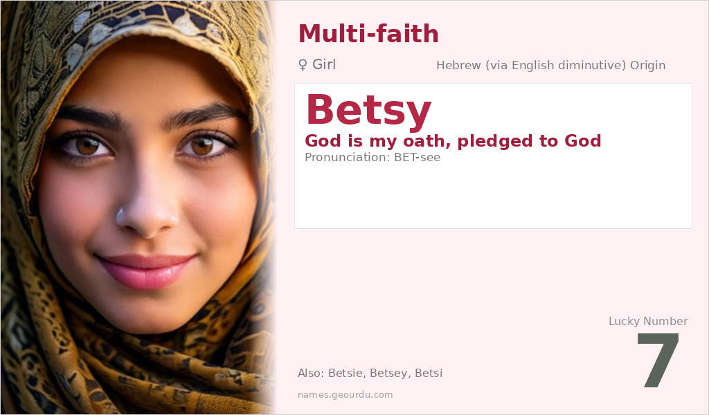 Betsy Name Meaning and Details