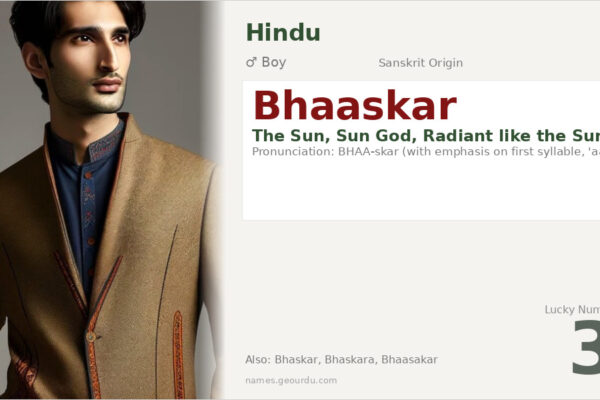 Bhaaskar Name Meaning — Sanskrit Origin, Boy Name & Details (2025)