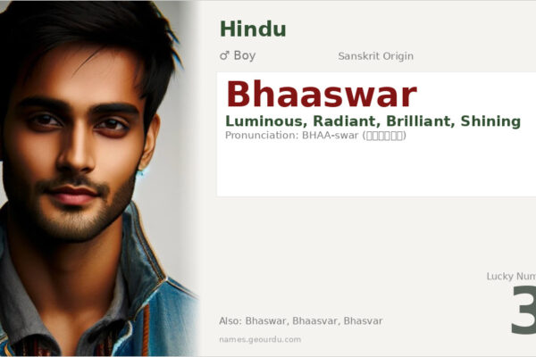Bhaaswar Name Meaning — Sanskrit Origin, Boy Name & Details (2025)