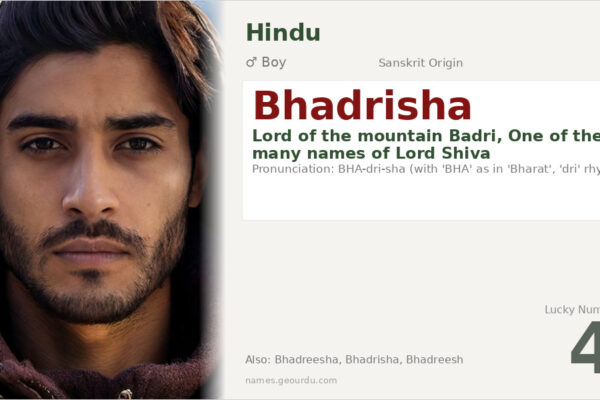 Bhadrisha Meaning — Sanskrit Origin, Hindu Boy Name & Details (2025)