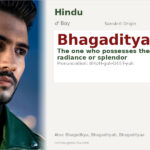Bhagaditya Name Meaning and Details