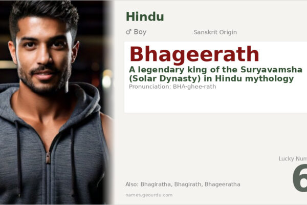 Bhageerath Meaning — Hindu Boy Name Origin & Mythology (2025)