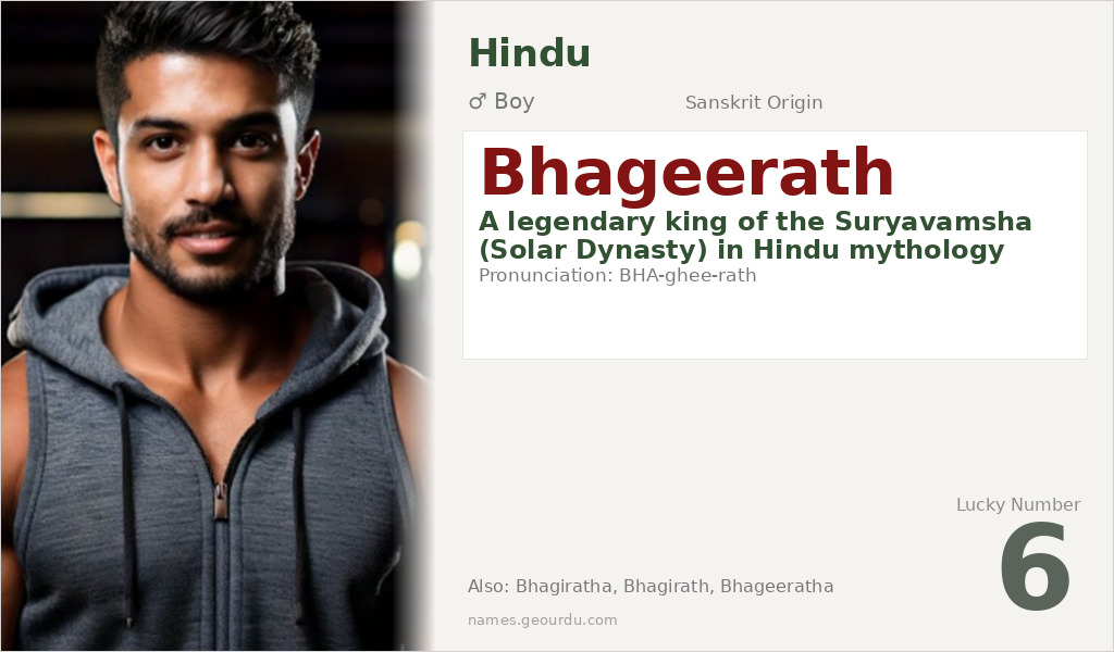 Bhageerath Name Meaning and Details
