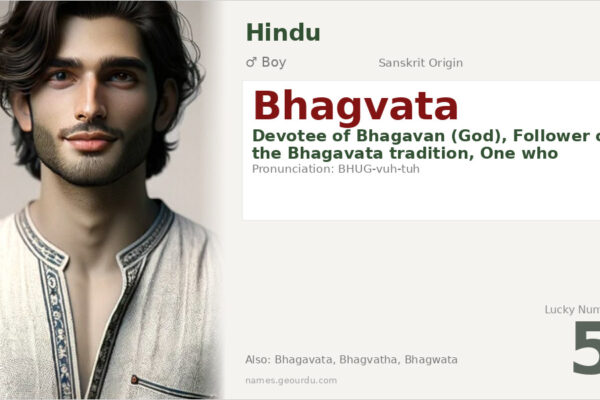 Bhagvata Name Meaning — Sanskrit Origin, Hindu Boy Name & Details (2025)