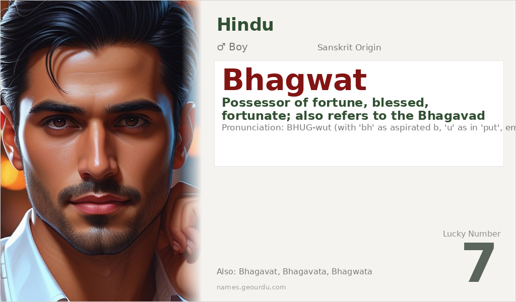 Bhagwat Name Meaning and Details