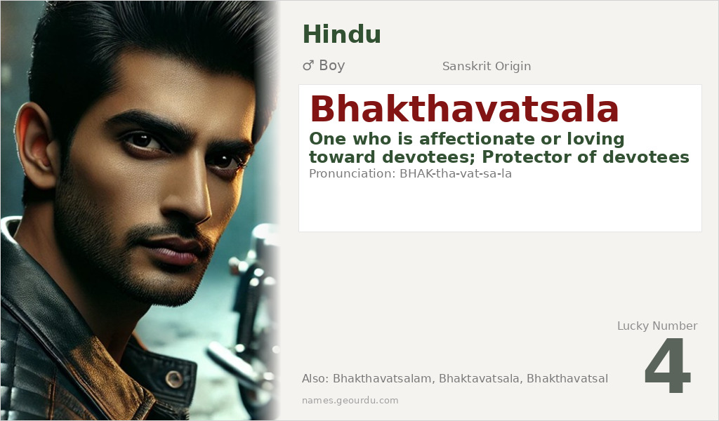 Bhakthavatsala Name Meaning and Details