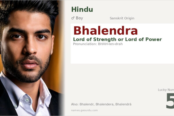 Bhalendra Name Meaning — Sanskrit Origin, Hindu Boy Name & Details (2025)