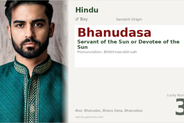Bhanudasa Meaning — Sanskrit Origin, Boy Name & Details (2025)