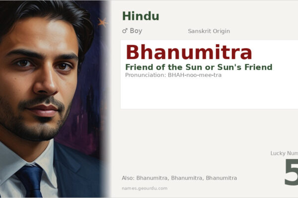 Bhanumitra Meaning — Sanskrit Origin, Boy Name & Details (2025)