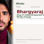 Bhargyaraj Name Meaning and Details