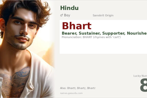 Bhart Name Meaning — Sanskrit Origin, Boy Name & Details (2025)