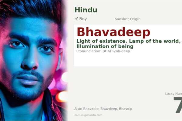 Bhavadeep Name Meaning — Sanskrit Origin, Boy Name & Details (2025)