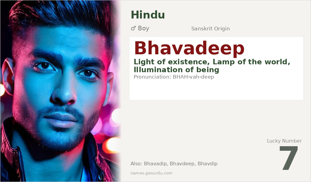Bhavadeep Name Meaning and Details