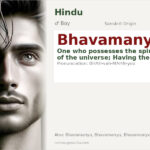 Bhavamanyu Name Meaning and Details