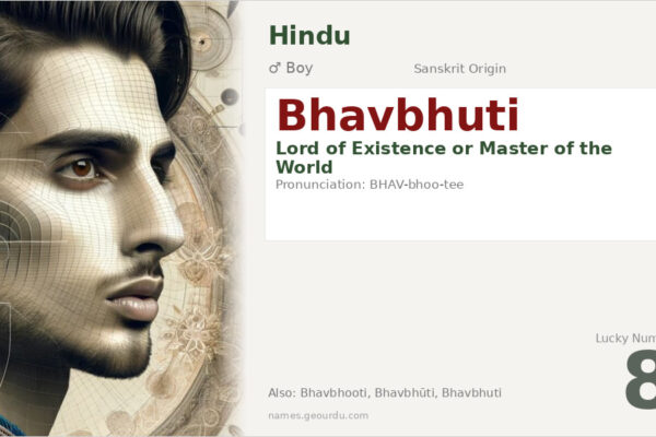 Bhavbhuti Meaning — Sanskrit Origin, Boy Name & Details (2025)