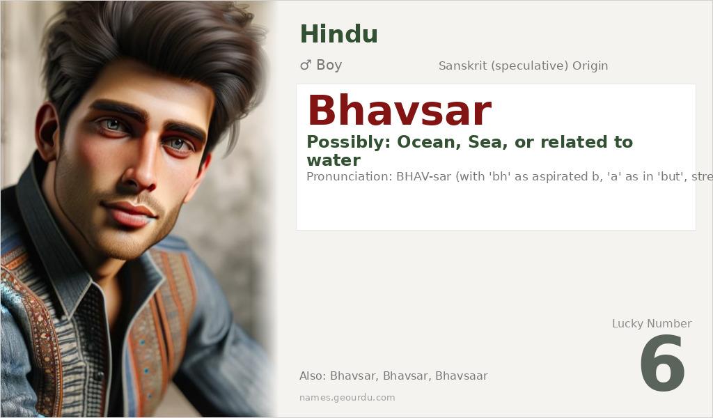 Bhavsar Name Meaning and Details