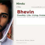 Bhevin Name Meaning and Details