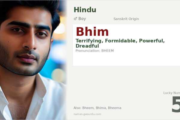 Bhim Name Meaning — Sanskrit Origin, Boy Gender & Details (2025)