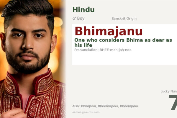 Bhimajanu Meaning — Sanskrit Origin, Hindu Boy Name & Details (2025)