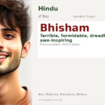 Bhisham Name Meaning and Details