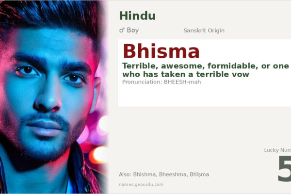 Bhisma Name Meaning — Sanskrit Origin, Boy Hindu Name & Mahabharata Connection (2025)