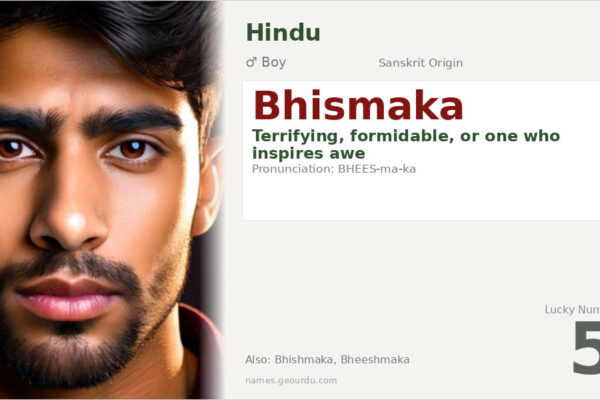 Bhismaka Name Meaning — Sanskrit Origin, Boy Name & History (2025)