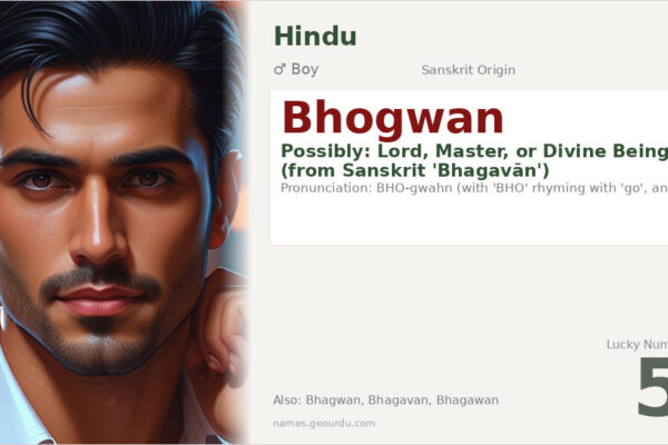 Bhogwan Name Meaning — Origin, Gender & Details (2025)
