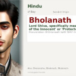 Bholanath Name Meaning and Details