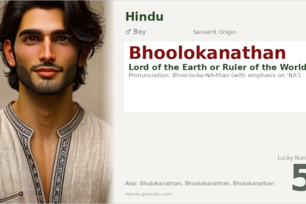 Bhoolokanathan Meaning — Sanskrit Origin, Boy Name & Details (2025)