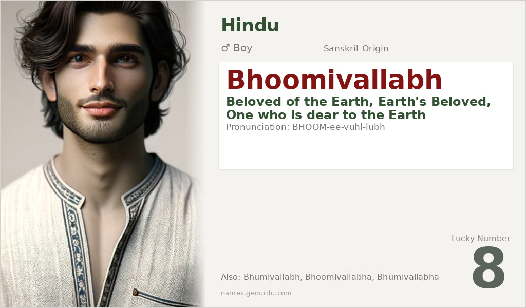 Bhoomivallabh Name Meaning and Details