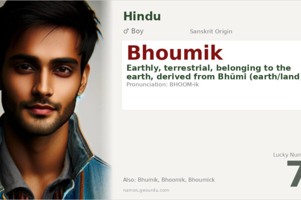 Bhoumik Name Meaning — Sanskrit Origin, Boy Name & Details (2025)