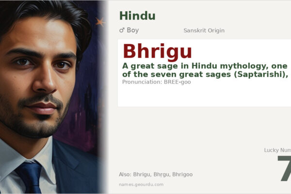 Bhrigu Name Meaning — Sanskrit Origin, Hindu Boy Name & Sage Details (2025)