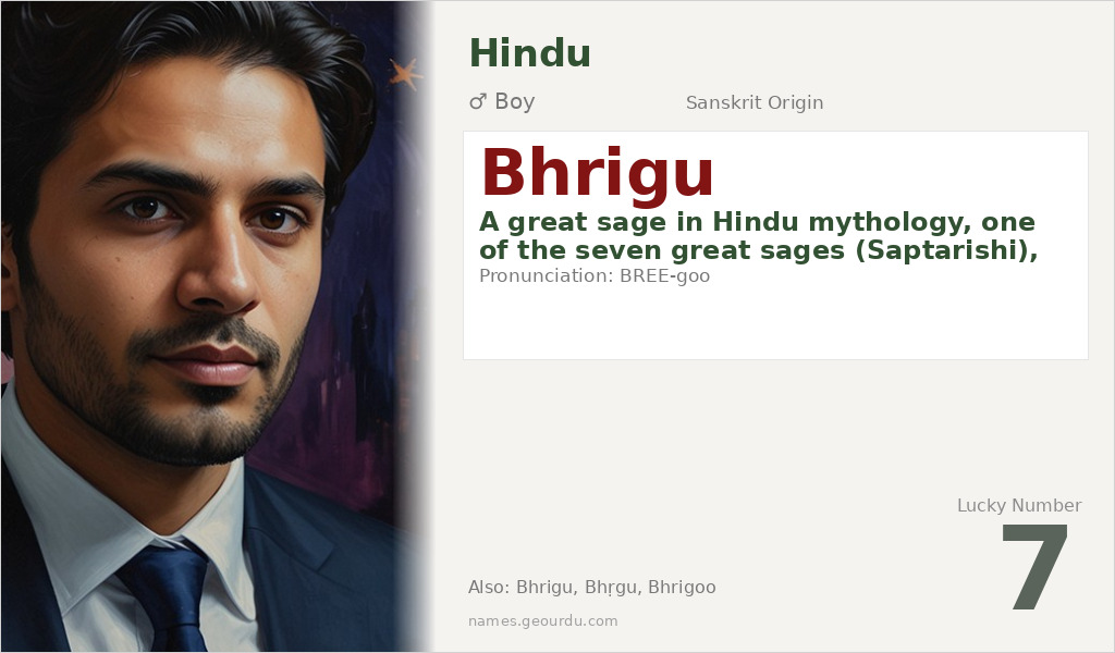Bhrigu Name Meaning and Details
