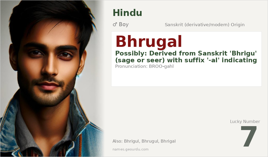 Bhrugal Name Meaning and Details