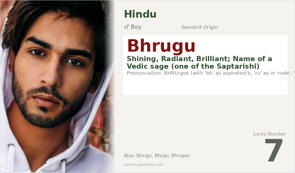 Bhrugu Name Meaning and Details