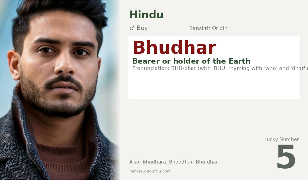Bhudhar Name Meaning and Details