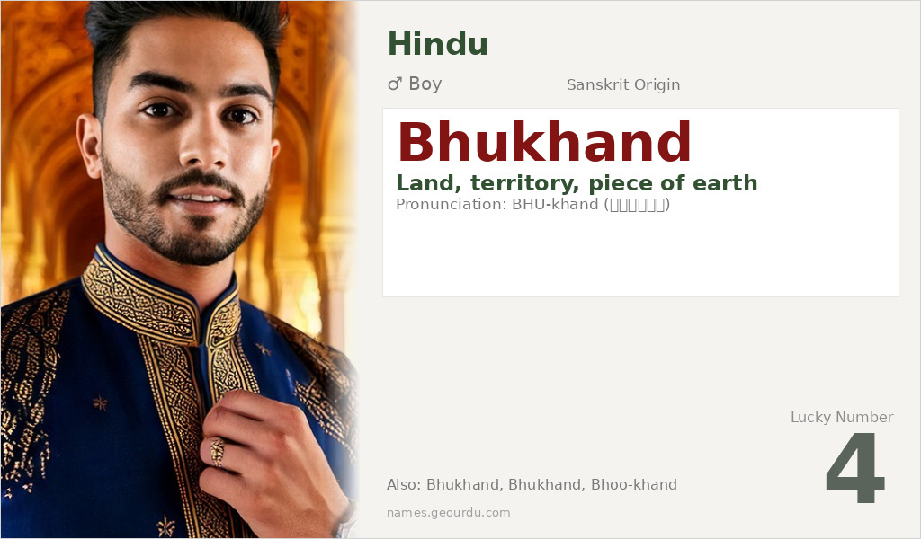 Bhukhand Name Meaning and Details