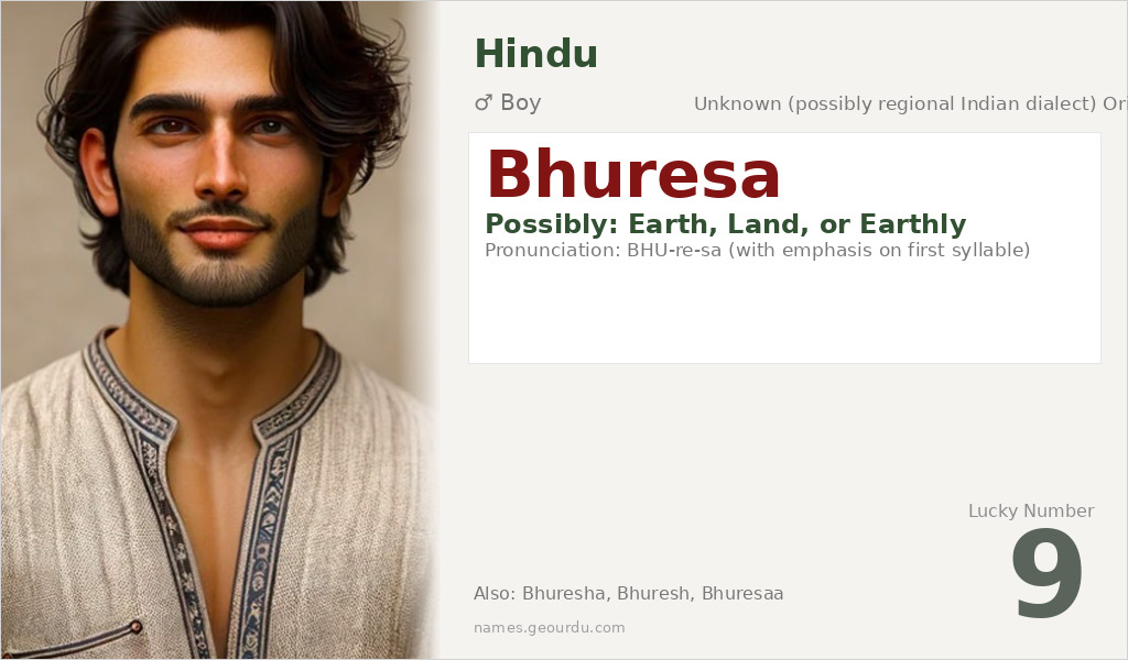 Bhuresa Name Meaning and Details