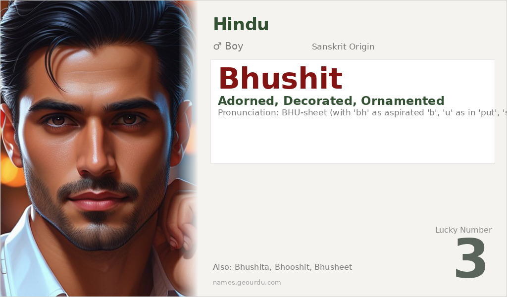 Bhushit Name Meaning and Details