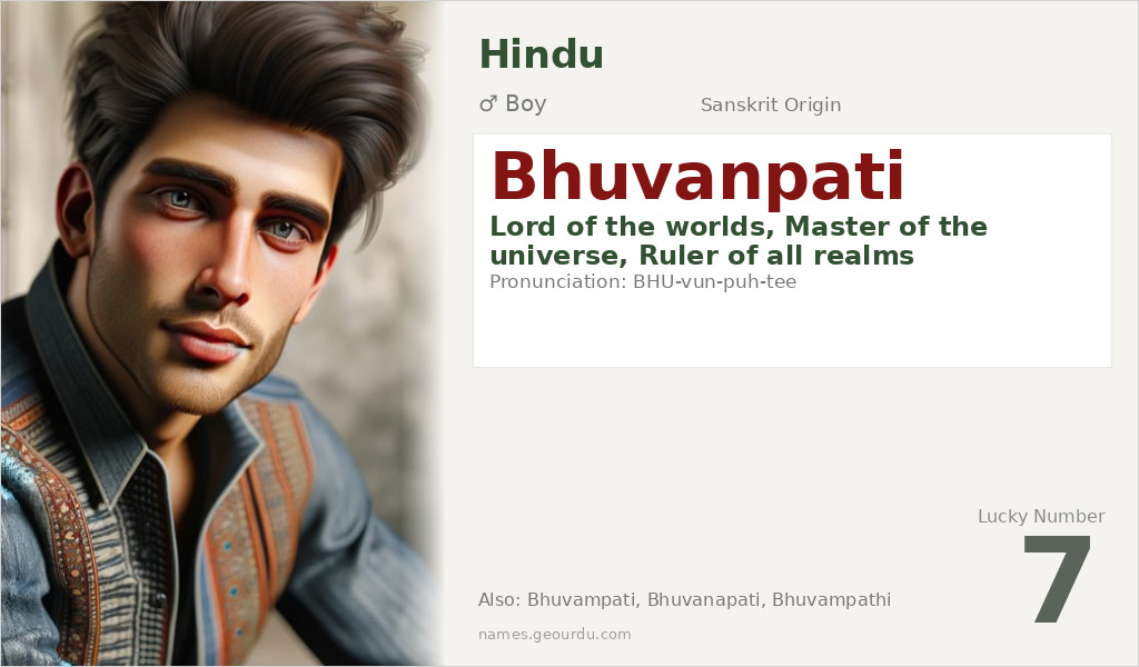 Bhuvanpati Name Meaning and Details