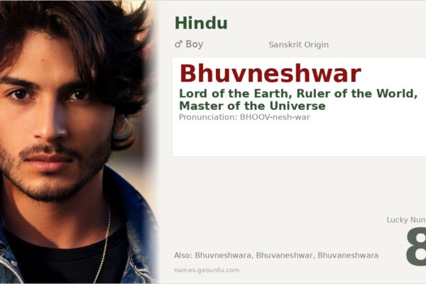 Bhuvneshwar Name Meaning — Sanskrit Origin, Boy Name & Details (2025)